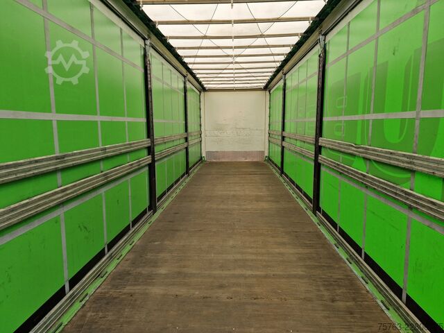 Przesuwne plandeki Berger Ecotrail Tautliner 3 axle - SAF Axle - Pallet b...