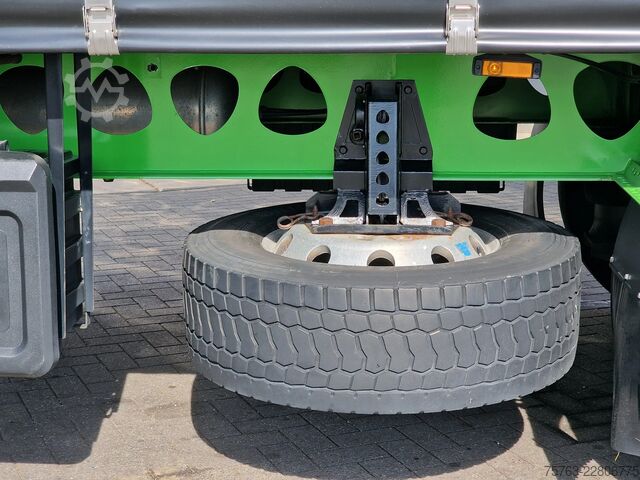 Przesuwne plandeki Berger Ecotrail Tautliner 3 axle - SAF Axle - Pallet b...