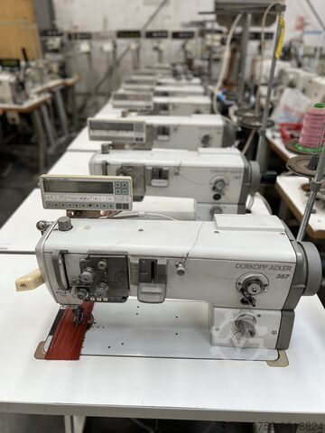 Drievoudige toevoer voor zware materialen Durkopp Adler 367