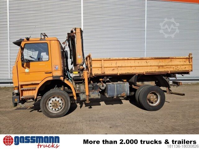 Kiepwagen Scania 93H 250 4x4 mit Kran Palfinger PK8000,