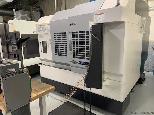 Okuma Genos M560V VMC fra 2015 med 4800 driftstimer. Okuma Genos M560-V