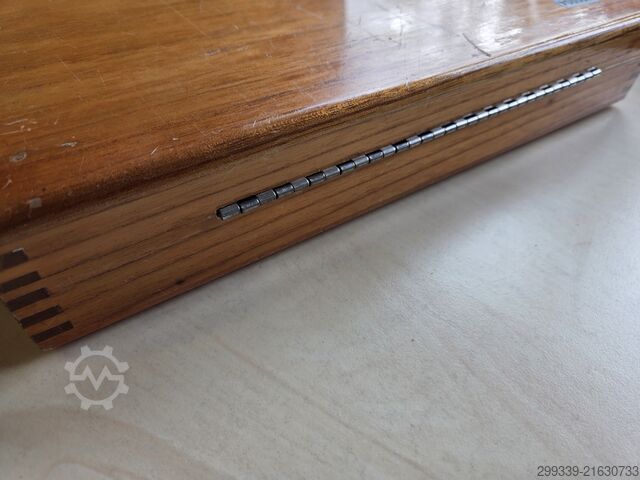 Gauge block set, 103 pieces, class 1 Endmaßsatz Klasse 1 DIN ISO 3650