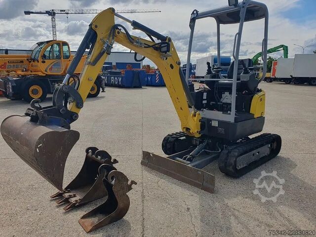 Mini excavator WACKER NEUSON E13-01 - Model EZ17 Minigraver - 757 uren