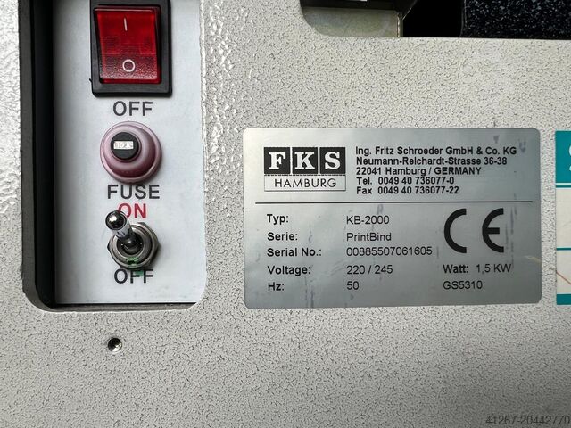 Klebebinder FKS KB 2000