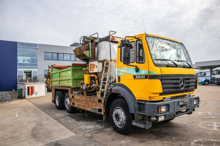 Kipper MERCEDES SK 2531-6X2-PATA/BITUMEN/ASFALT/GOUDRON
