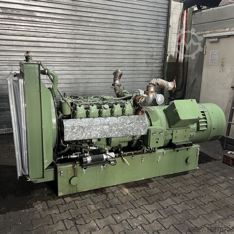 Generatorset MAN + SIEMENS Stromerzeuger 10 Zylinder