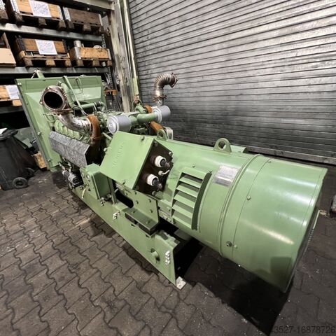 Generatorset MAN + SIEMENS Stromerzeuger 10 Zylinder