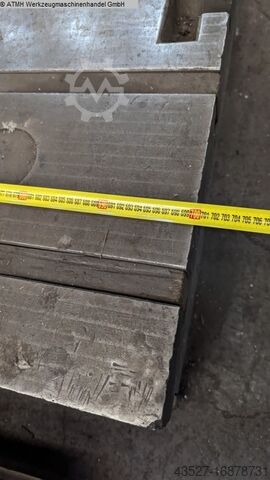 Klemplaat Plattenfeld 7000 x 5250 x 330 mm