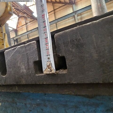 Klemplaat Plattenfeld 7000 x 5250 x 330 mm