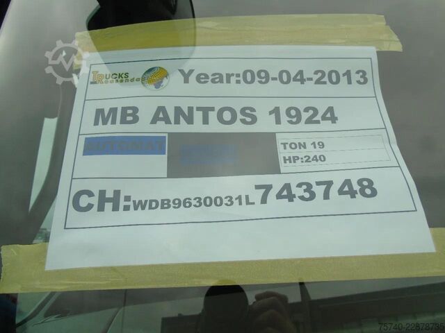 Hladnjača i zamrznuti transport Mercedes-Benz Antos 1924 + EURO 6 + CARRIER 950 MT