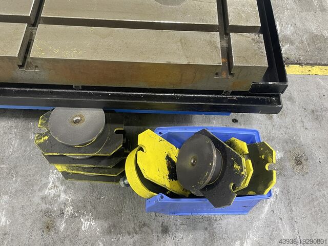 Klemplaat 5000 x 1750 x 290 mm STOLLE RUBENACH 