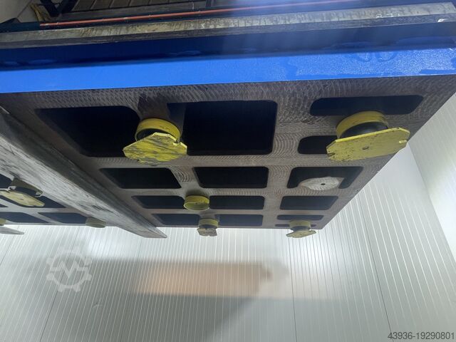 Klemplaat 5000 x 1750 x 290 mm STOLLE RUBENACH