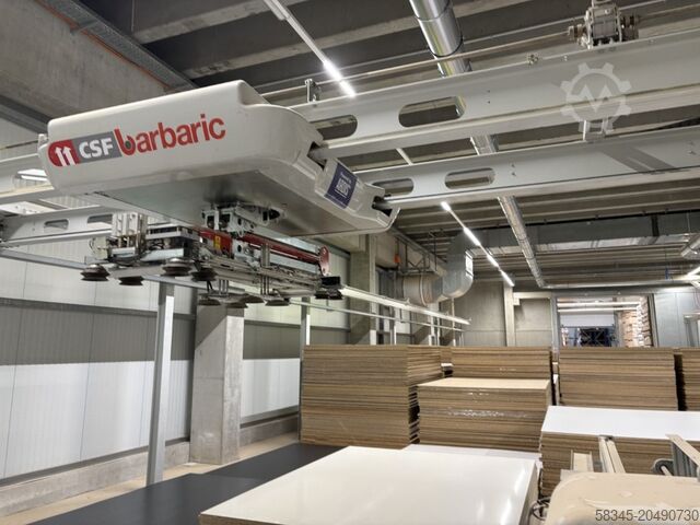 Automatyczny magazyn płyt Barbaric CSF