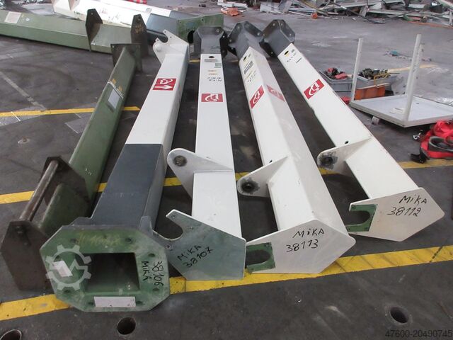 Column jib crane jib crane chain hoist ABUS Kran Drehkran Hallenkran 2,5m 500KG LS 500Kg 0,5t L 3m H 4m GM Kettenzug