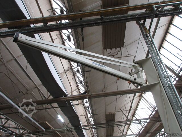 Column jib crane jib crane chain hoist ABUS Kran Drehkran Hallenkran 2,5m 500KG LS 500Kg 0,5t L 3m H 4m GM Kettenzug