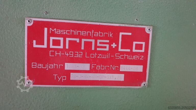 Ligne de refendage Jorns 78-J-HY-SM-OP-6x1,25