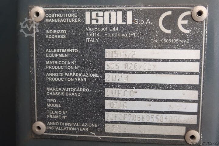 Autotransporter varevogn Iveco Daily 70 C 16 Recovery-truck, Bergingswagen, Ap...