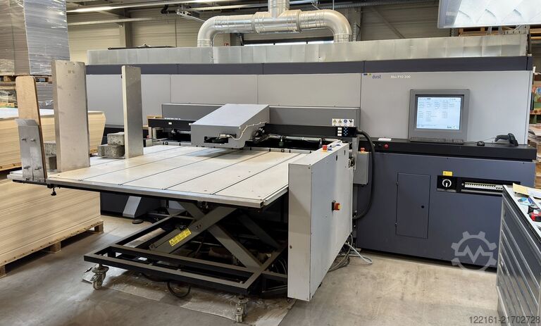 Digital trykmaskine Durst P10-200 with Corrugated option with full automatic Feeder and stacker