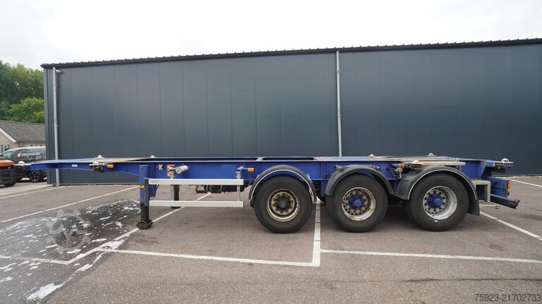Transporte de contenedores Burg 30 ft container transport trailer