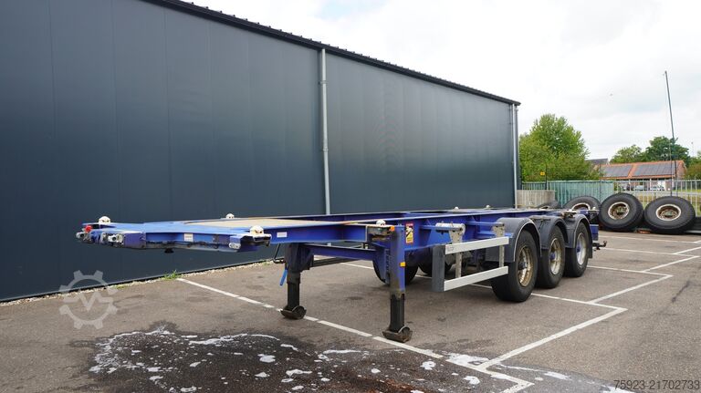 Transporte de contenedores Burg 30 ft container transport trailer