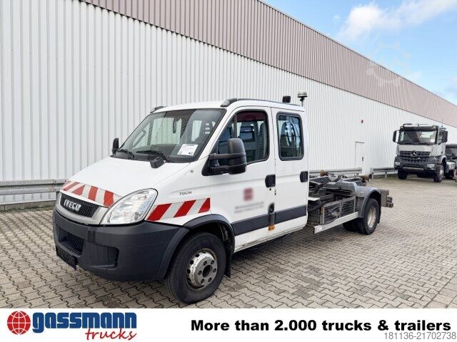 Pojazd hakowy Telehoist Iveco Daily 70C14D 4x2 Doka, EEV, City-Abroller