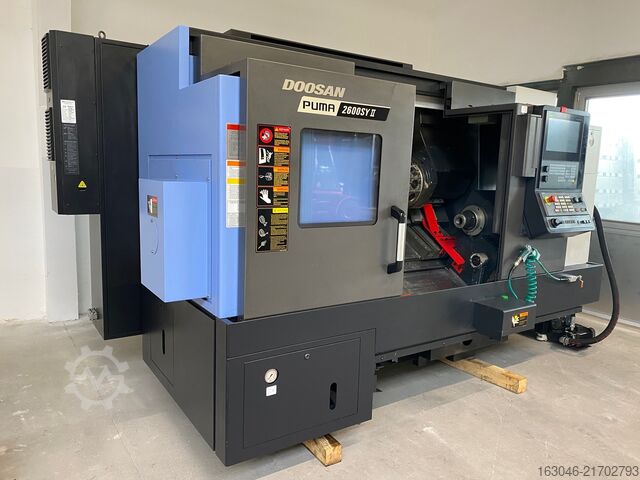 CNC-svarvning-fräsning DOOSAN Puma 2600SY II mit Siemens