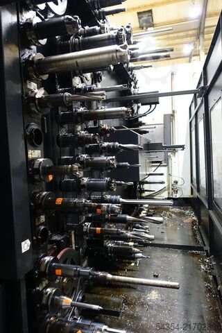 Centre d’usinage horizontal à double palette pour usage intensif Doosan HM1000