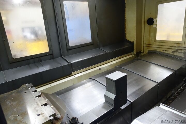 Centre d’usinage horizontal à double palette pour usage intensif Doosan HM1000