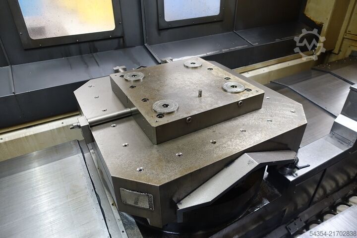 Centre d’usinage horizontal à double palette pour usage intensif Doosan HM1000