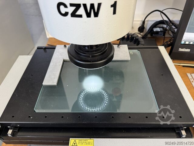 Microscope de mesure HITEC CZW 1 250 x 170 mm HITEC Messtechnik CZW 1 Video Messmikroskop CZW1 mit M3 Software