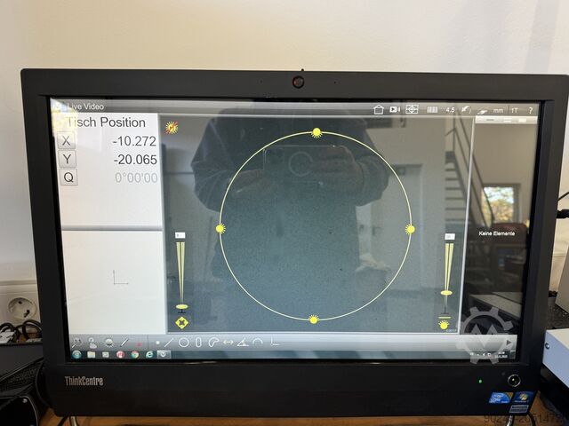 Microscope de mesure HITEC CZW 1 250 x 170 mm HITEC Messtechnik CZW 1 Video Messmikroskop CZW1 mit M3 Software