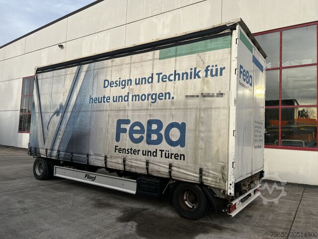 Otvorena prikolica sa ceradom Fliegl ZPS180  2 Achs Jumbo- Planenanhänger