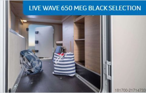 Félintegrált lakóautó Knaus L!VE WAVE 650 MEG Black Selection *TraumMobil*Automatik*Schwarz*