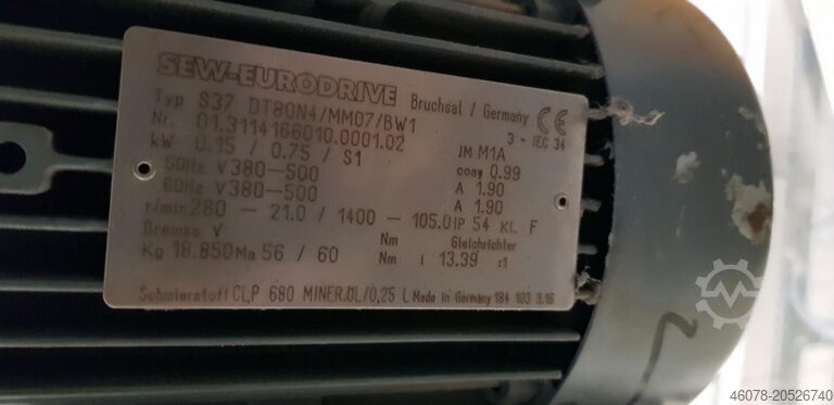 Convoyeur à bande, bande élévatrice, bande transporteuse Lippert GF 4890-650-500