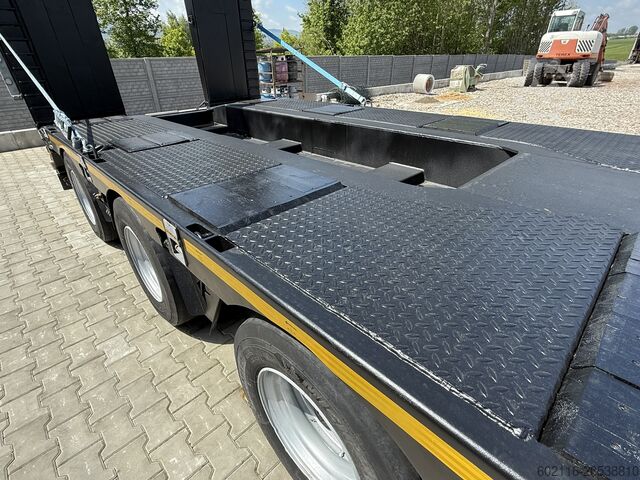 Semi-reboque de plataforma baixa para transporte de máquinas de construção FAYMONVILLE FAYMONVILLE STZ-6WAU – 6 AXLES – 92.2GVW