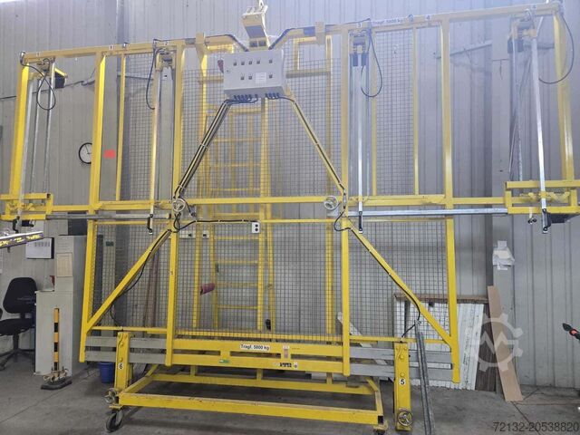 Garfo para manuseio de vidro de grandes dimensões Hegla LG 58 S