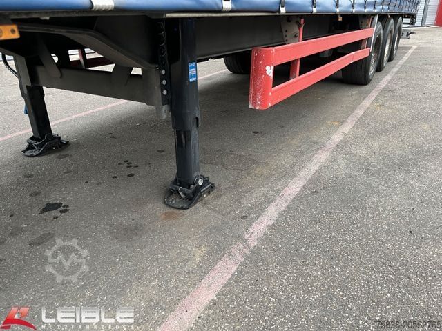 Semi-reboque aberto com lona SOMMER SP24*Mega*Verzinkt*SAF-Achsen*Hubdach*