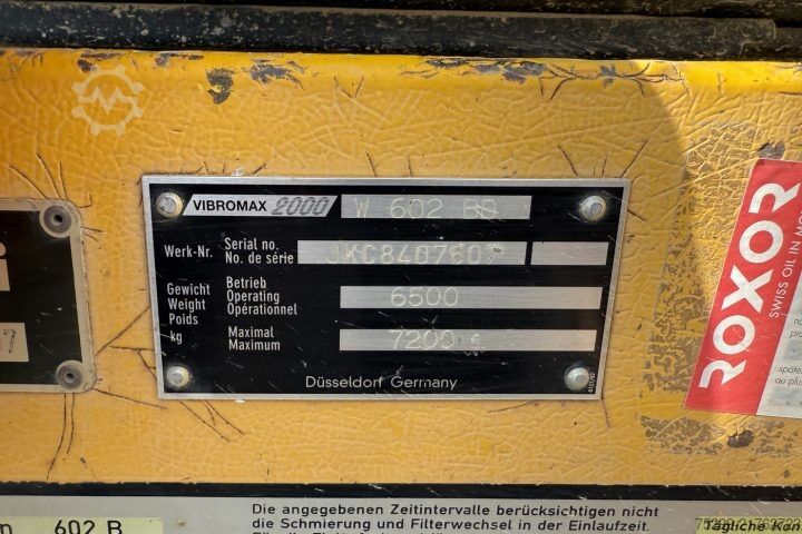 Egyéb  2000 W 602 BD Strassenwalze / Swiss-Vehicle