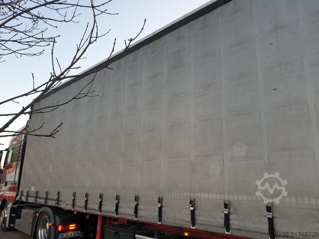 Nyitott ponyvás félpótkocsi FLIEGL Gardine Mega xtra-long