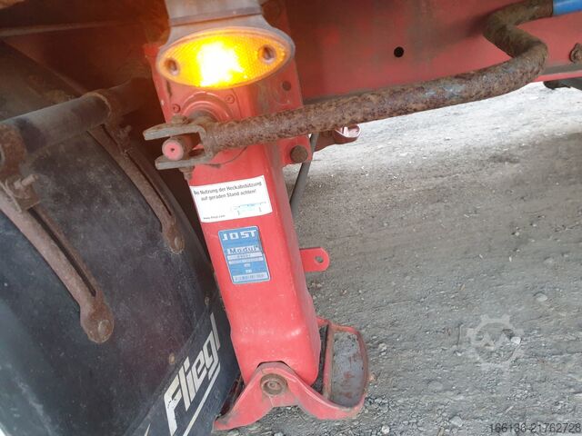 Nyitott ponyvás félpótkocsi FLIEGL Gardine Mega xtra-long