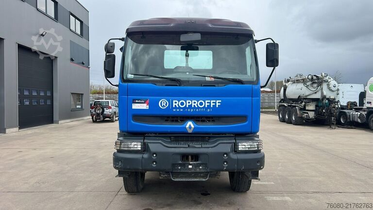 Kampókaros rendszer Renault KERAX 420 (BONNE ETAT / PORPRE / LAMES / GRAND ...