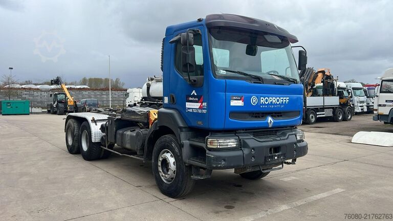 Kampókaros rendszer Renault KERAX 420 (BONNE ETAT / PORPRE / LAMES / GRAND ...