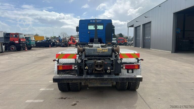 Kampókaros rendszer Renault KERAX 420 (BONNE ETAT / PORPRE / LAMES / GRAND ...