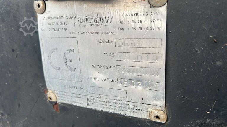 Kampókaros rendszer Renault KERAX 420 (BONNE ETAT / PORPRE / LAMES / GRAND ...