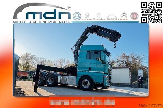 Autolaadkraan MAN TGX 33.560 6x4 Kran 21m Funk
