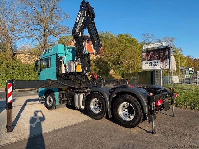Autolaadkraan MAN TGX 33.560 6x4 Kran 21m Funk