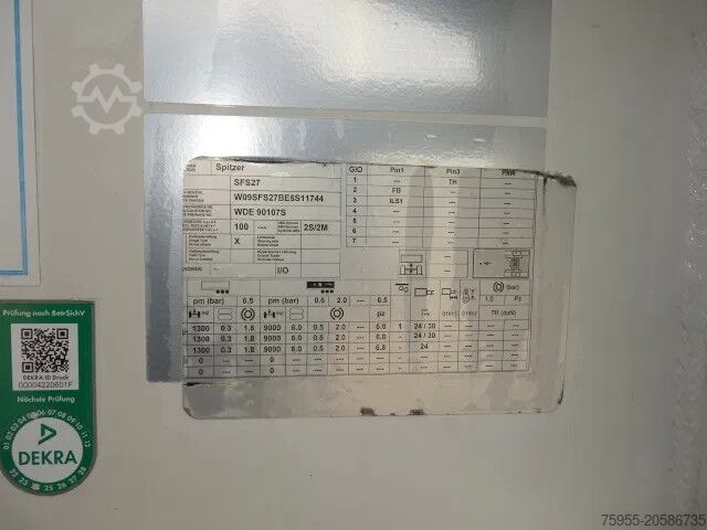 Silo SPITZER 39m3 3 compartments,STOFFILTER,