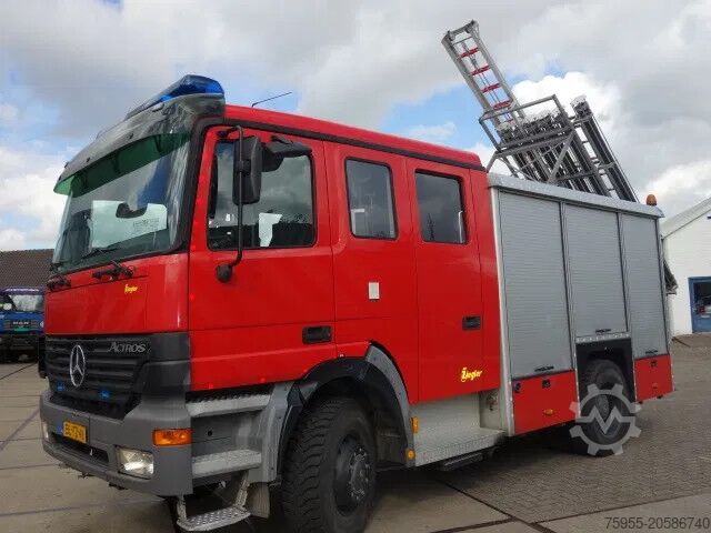 Autopompa Mercedes-Benz Actros 1831 4X4 ZIEGLER BOMBEROS POMP,2500 L TANK