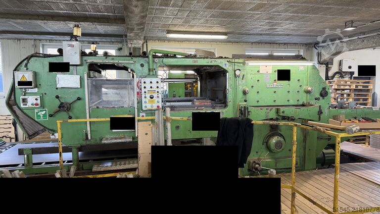 Poinçonneuse Bobst SPO 1575EEG