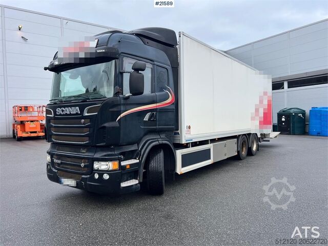 Walizka Scania R500 6x2 box truck w/ 2 temp refrigerator/freezer
